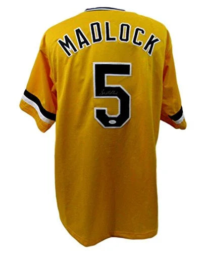 Bill Madlock Pittsburgh Pirates Autographed/Signed Jersey JSA
