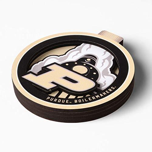 YouTheFan NCAA Purdue Boilermakers 3D Logo Series Ornament - 757 Sports Collectibles