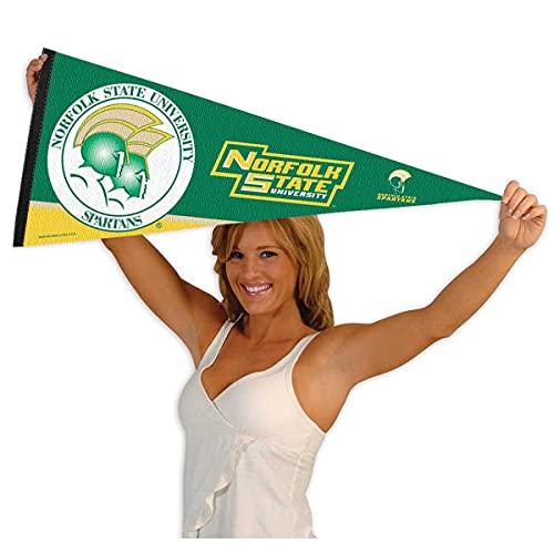 College Flags & Banners Co. Norfolk State University Pennant Full Size Felt - 757 Sports Collectibles