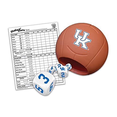 MasterPieces NCAA Kentucky Wildcats Shake N' Score Travel Dice Game - 757 Sports Collectibles