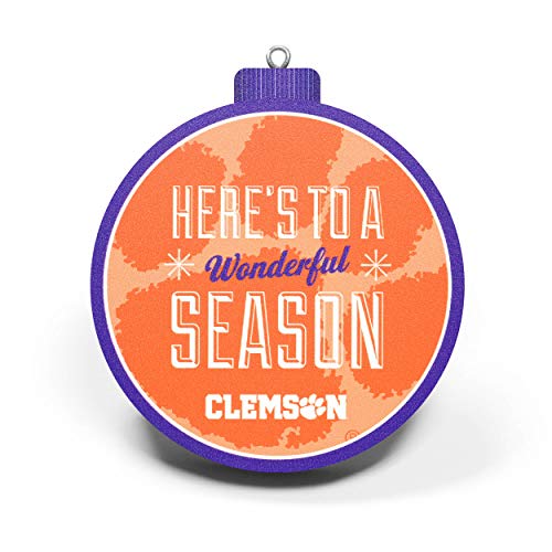 YouTheFan NCAA Clemson Tigers 3D Logo Series Ornament - 757 Sports Collectibles