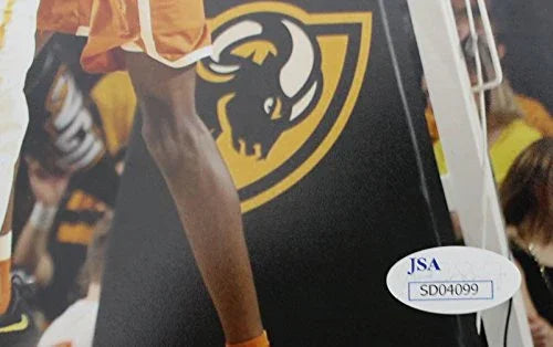 Mohamed Mo Bamba Gold Signed 8x10 Photo Texas Longhorns Dunk JSA 136054 - 757 Sports Collectibles