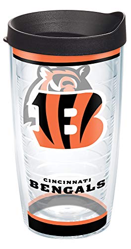 Tervis Made in USA Double Walled NFL Cincinnati Bengals Insulated Tumbler Cup Keeps Drinks Cold & Hot, 16oz, Tradition - 757 Sports Collectibles