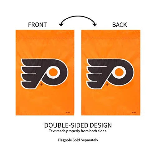 Team Sports America Philadelphia Flyers Garden Flag - 13 x 18 Inches - 757 Sports Collectibles