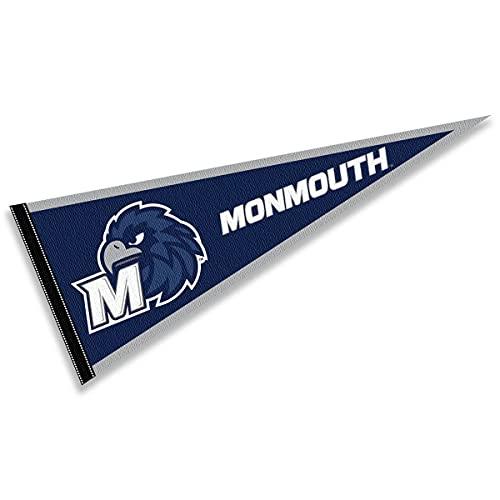 College Flags & Banners Co. Monmouth Pennant Full Size Felt - 757 Sports Collectibles