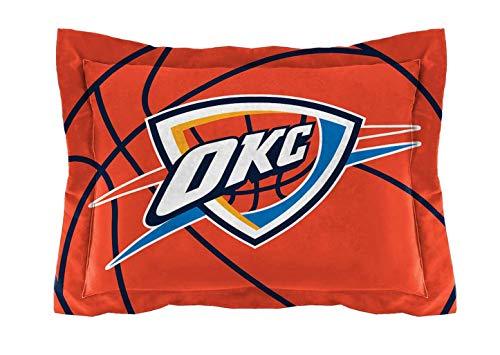 NORTHWEST NBA Oklahoma City Thunder Comforter and Sham Set, Twin, Reverse Slam - 757 Sports Collectibles
