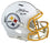 Steelers Joe Greene"HOF 87" Signed Flat White F/S Speed Rep Helmet BAS Witness - 757 Sports Collectibles