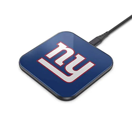 NFL New York Giants Wireless Charging Pad, White - 757 Sports Collectibles