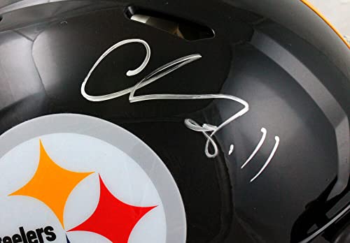Chase Claypool Autographed Pittsburgh Steelers F/S Speed Authentic Helmet-Beckett W Hologram - 757 Sports Collectibles