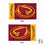 Desert Cactus Iowa State University Flag Cyclones ISU Flags Banners 100% Polyester Indoor Outdoor 3x5 (Team Name) - 757 Sports Collectibles
