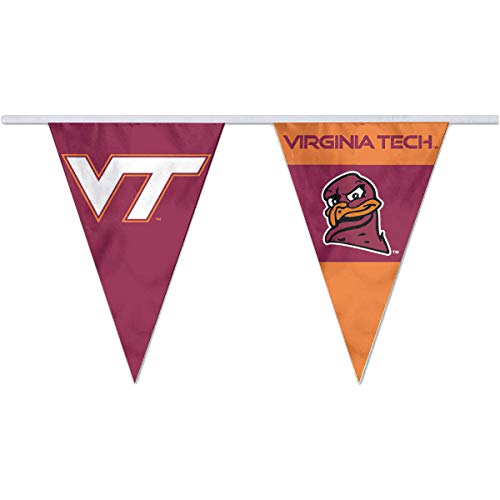 Va Tech Hokies Pennant String Flags - 757 Sports Collectibles