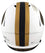 49ers Patrick WIllis Signed Lunar Full Size Speed Rep Helmet BAS Witnessed - 757 Sports Collectibles