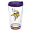 Tervis Made in USA Double Walled NFL Minnesota Vikings Arctic Insulated Tumbler Cup Keeps Drinks Cold & Hot, 16oz, Clear - 757 Sports Collectibles