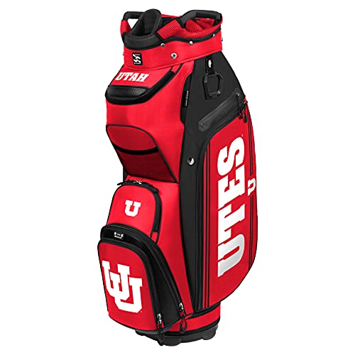 Utah Utes Bucket III Cooler Cart Golf Bag - 757 Sports Collectibles