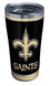 Tervis Triple Walled NFL New Orleans Saints Insulated Tumbler Cup Keeps Drinks Cold & Hot, 20oz - Stainless Steel, Touchdown - 757 Sports Collectibles