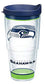 Tervis Made in USA Double Walled NFL Seattle Seahawks Insulated Tumbler Cup Keeps Drinks Cold & Hot, 24oz, Tradition - 757 Sports Collectibles