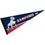College Flags & Banners Co. Samford Bulldogs Pennant Full Size Felt - 757 Sports Collectibles
