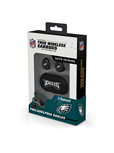 NFL Philadelphia Eagles True Wireless Earbuds, Team Color - 757 Sports Collectibles