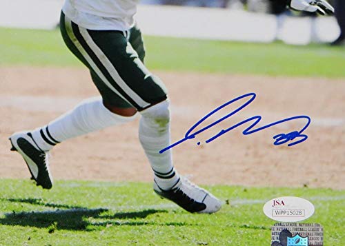 Jamal Adams Autographed New York Jets 8x10 PF Photo Running- JSA W Auth Blue - 757 Sports Collectibles