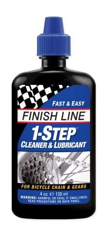 Finish Line 1-Step Bicycle Chain Cleaner & Lubricant 4oz Squeeze Bottle - 757 Sports Collectibles