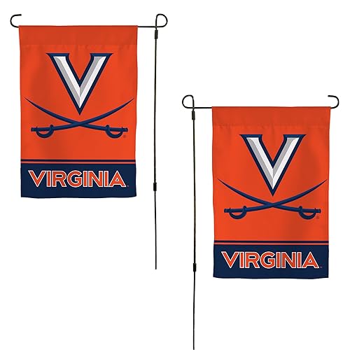 University of Virginia Garden Flag Cavaliers UVA Wahoos Banner 100% Polyester (Design B) - 757 Sports Collectibles
