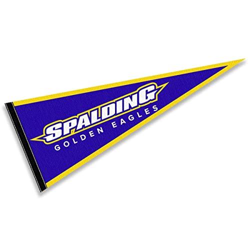 College Flags & Banners Co. Spalding Golden Eagles Pennant - 757 Sports Collectibles