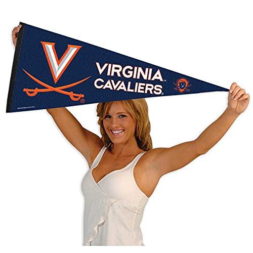 College Flags & Banners Co. Virginia Pennant Full Size Felt - 757 Sports Collectibles