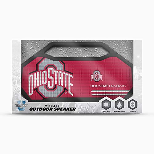 NCAA Ohio State Buckeyes XL Wireless Bluetooth Speaker, Team Color - 757 Sports Collectibles