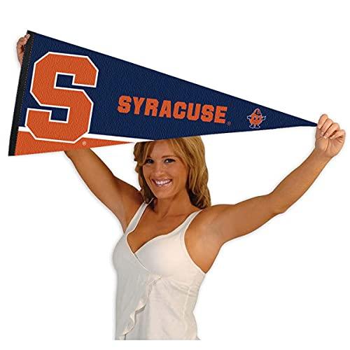 College Flags & Banners Co. Syracuse Pennant Full Size Felt - 757 Sports Collectibles
