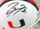 Ray Lewis Autographed Miami Hurricanes Mini Helmet- Beckett W Black - 757 Sports Collectibles