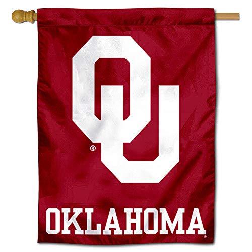 Oklahoma Sooners OU House Flag 30 (w) x 40 (h) Inches - 757 Sports Collectibles