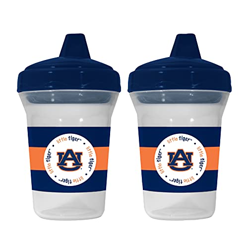 Baby Fanatic NCAA Sippy Cup - Auburn Tigers - 2 Pack Sippy Cup - 757 Sports Collectibles