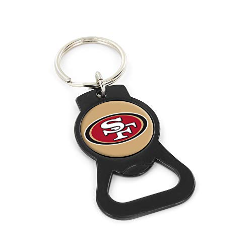 aminco NFL San Francisco 49ers Bottle Opener Keychain, 4 - 757 Sports Collectibles