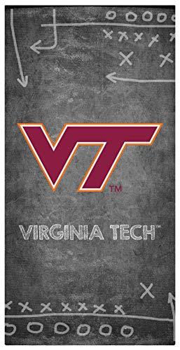 Fan Creations NCAA Virginia Tech Hokies Unisex Virginia Tech University Chalk Playbook Sign, Team Color, 6 x 12 - 757 Sports Collectibles