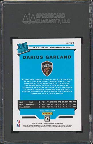 Cavaliers Darius Garland 2019 Donruss Optic #195 Rookie Card Graded Mint 9! SGC - 757 Sports Collectibles