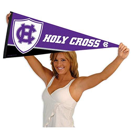 College Flags & Banners Co. Holy Cross Pennant Full Size Felt - 757 Sports Collectibles