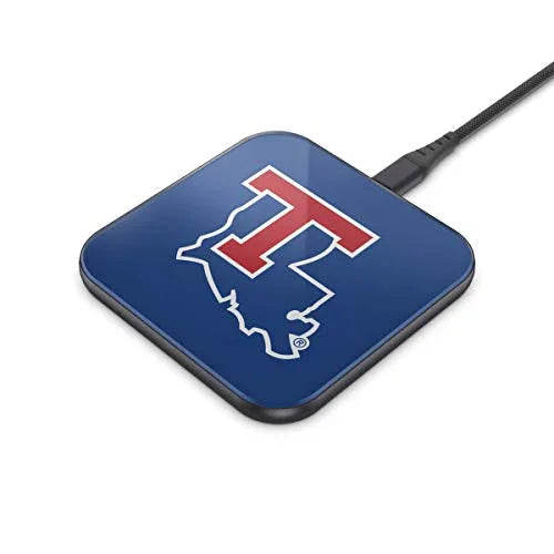 NCAA Louisiana Tech Bulldogs Wireless Charging Pad, White - 757 Sports Collectibles