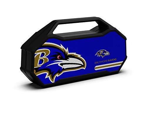 NFL Baltimore Ravens XL Wireless Bluetooth Speaker, Team Color - 757 Sports Collectibles