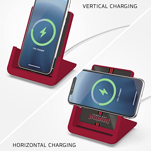 SOAR NFL Wireless Charging Stand, Tampa Bay Buccaneers - 757 Sports Collectibles