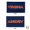 Desert Cactus University of Virginia Flag Cavaliers UVA Wahoos Flags Banners 100% Polyester Indoor Outdoor 3x5 (Style 3) - 757 Sports Collectibles
