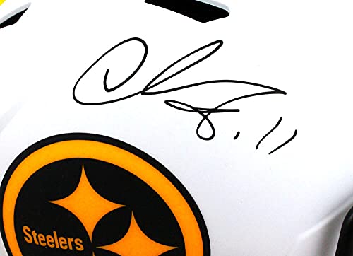 Chase Claypool Autographed Pittsburgh Steelers Lunar F/S Helmet- Beckett W Black - 757 Sports Collectibles