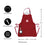 Team Sports America Collegiate University of Alabama Ultimate Grilling Apron Durable Cotton with Beverage Opener and Multi Tool For Football Fans Fathers Day and More - 757 Sports Collectibles
