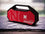 NCAA Nebraska Cornhuskers XL Wireless Bluetooth Speaker, Team Color - 757 Sports Collectibles