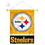 Pittsburgh Steelers Black and Gold Banner Window Wall Hanging Flag with Suction Cup - 757 Sports Collectibles