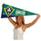 College Flags & Banners Co. Wilmington Seahawks Pennant Full Size Felt - 757 Sports Collectibles