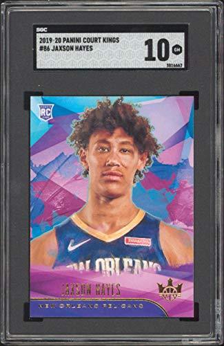 Pelicans Jaxson Hayes 2019 Panini Court Kings #86 Rookie Card Graded Gem 10! SGC - 757 Sports Collectibles