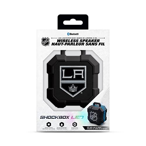 NHL Los Angeles Kings ShockBox LED Wireless Bluetooth Speaker, Team Color - 757 Sports Collectibles