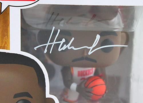 Hakeem Olajuwon Autographed Houston Rockets Funko Pop Figurine 106- JSA W White - 757 Sports Collectibles