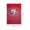 San Francisco 49ers NFL Solid Vertical Flag - 757 Sports Collectibles