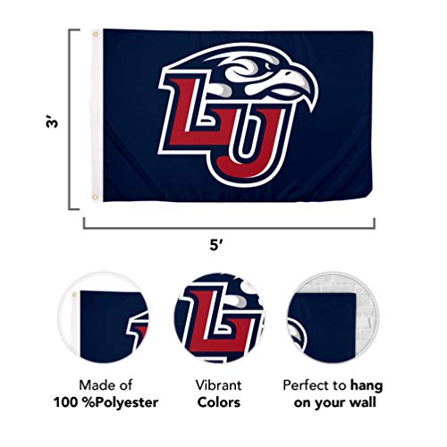 Desert Cactus Liberty University Flag Flames Flags Banners 100% Polyester Indoor Outdoor 3x5 (Style 1) - 757 Sports Collectibles